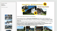 Desktop Screenshot of ferienwohnungen-fischer.warmensteinach.de