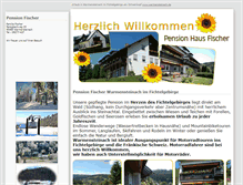 Tablet Screenshot of ferienwohnungen-fischer.warmensteinach.de