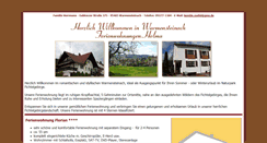 Desktop Screenshot of ferienwohnungen-helma.warmensteinach.de