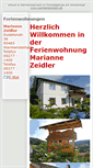 Mobile Screenshot of ferienwohnung-zeidler.warmensteinach.de