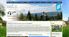 Desktop Screenshot of glaswanderweg.warmensteinach.de